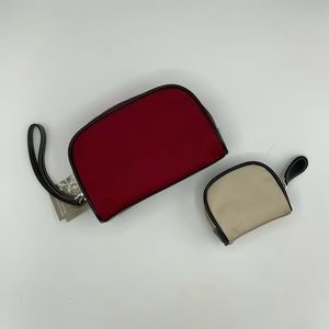 NWT Ann Taylor LOFT Nesting Cosmetic Bags